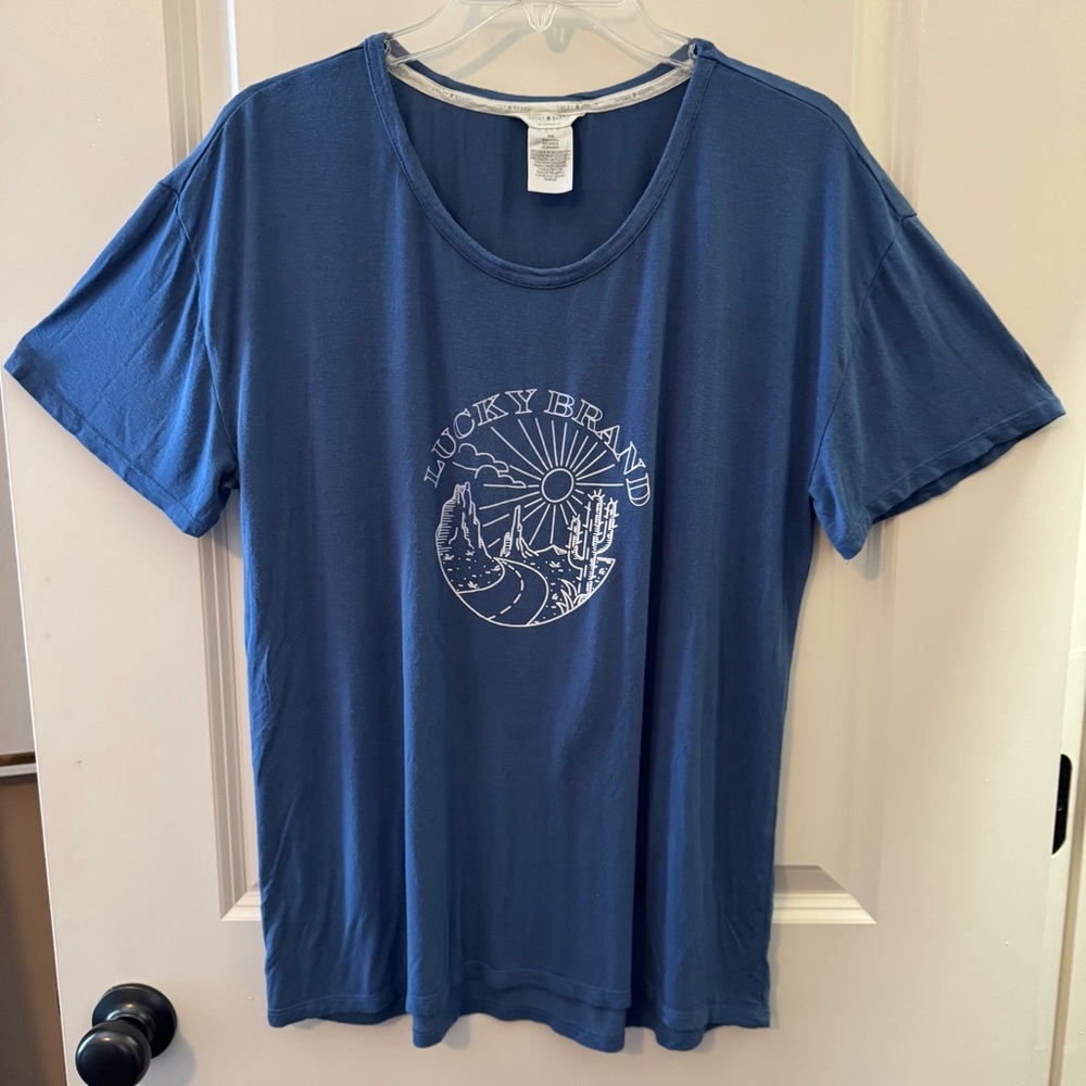 Lucky Brand Indigo Tee